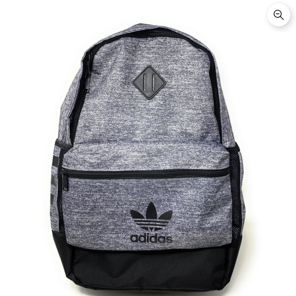 Adidas Gray and Black Men's Backpack